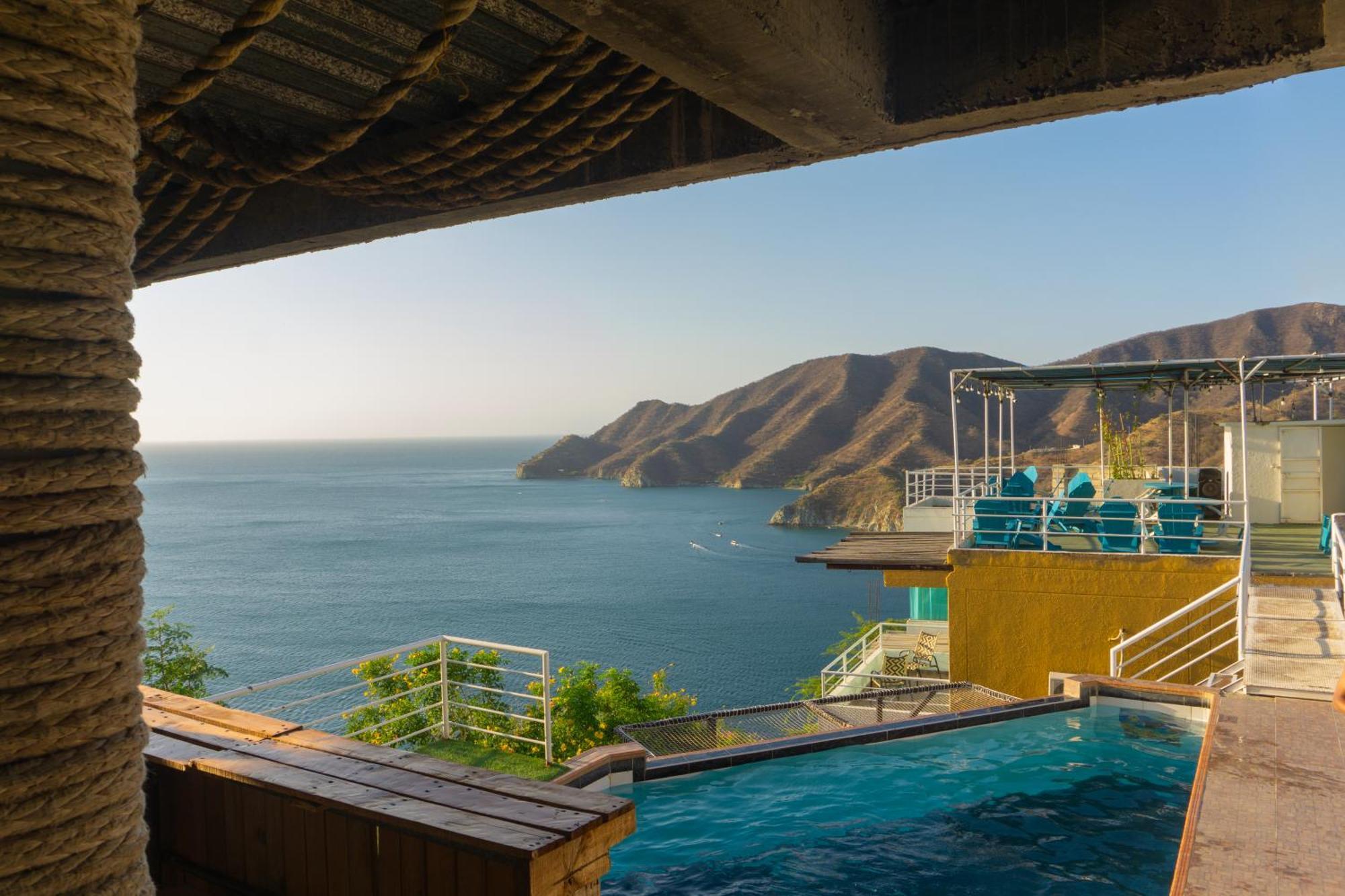 Casa Babel Taganga Hotel Santa Marta  Exterior foto