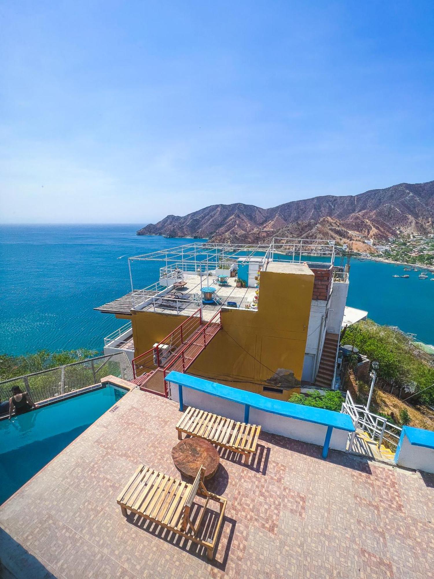 Casa Babel Taganga Hotel Santa Marta  Exterior foto
